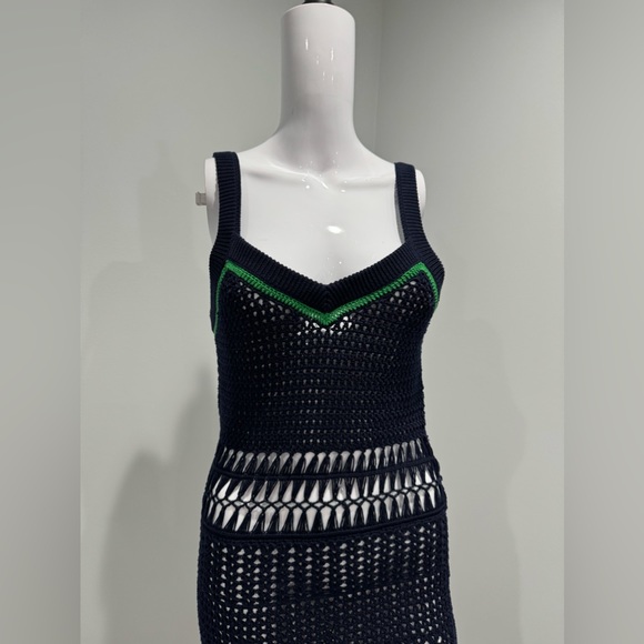 $1265 wales bonner Djembe Crochet Dress size 2 - Picture 6 of 9